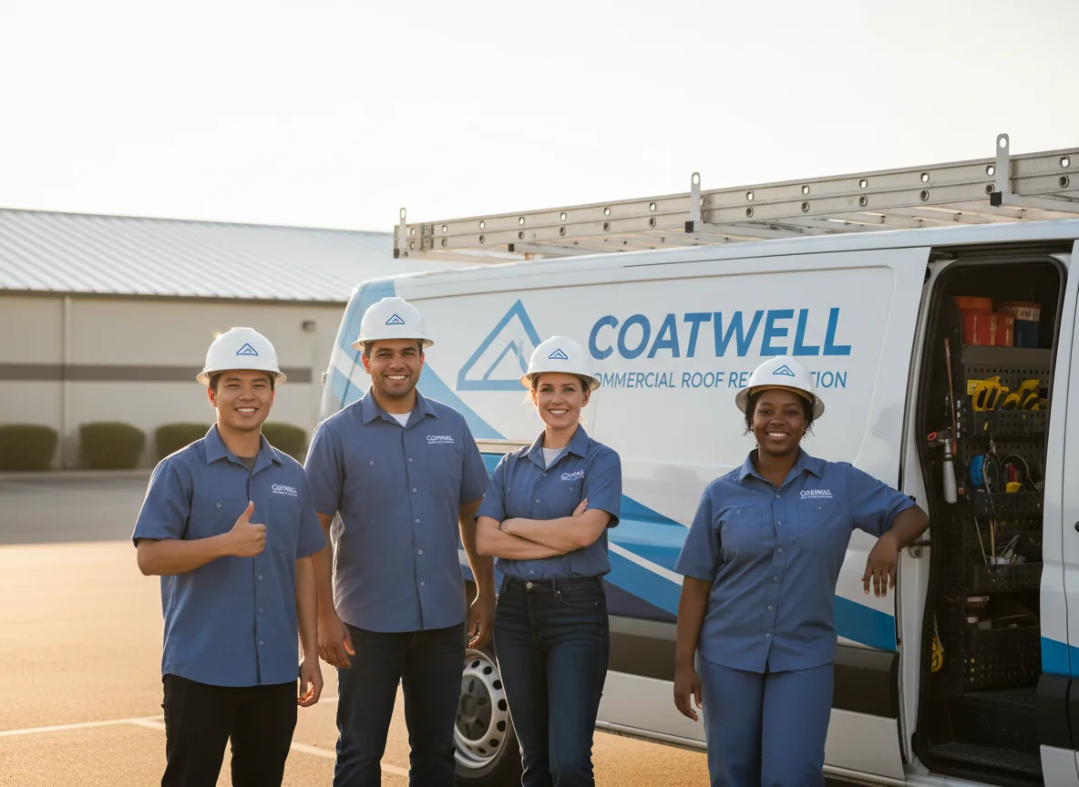 Commercial roof coating company in Hickman, NE
